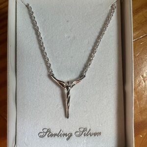 Steven Lavaggi Angel of Reconciliation Sterling Silver Pendant Necklace